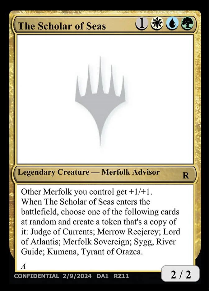 The Scholar of Seas (Unknown Event) - Magic: The Gathering in TCG Land