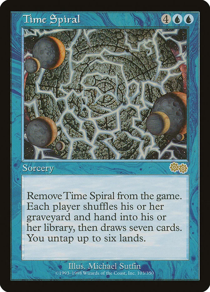 Time Spiral (Urza's Saga) - Magic: The Gathering in TCG Land