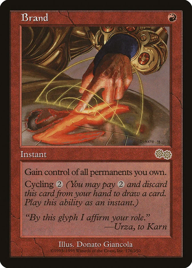 Brand (Urza's Saga) - Magic: The Gathering in TCG Land