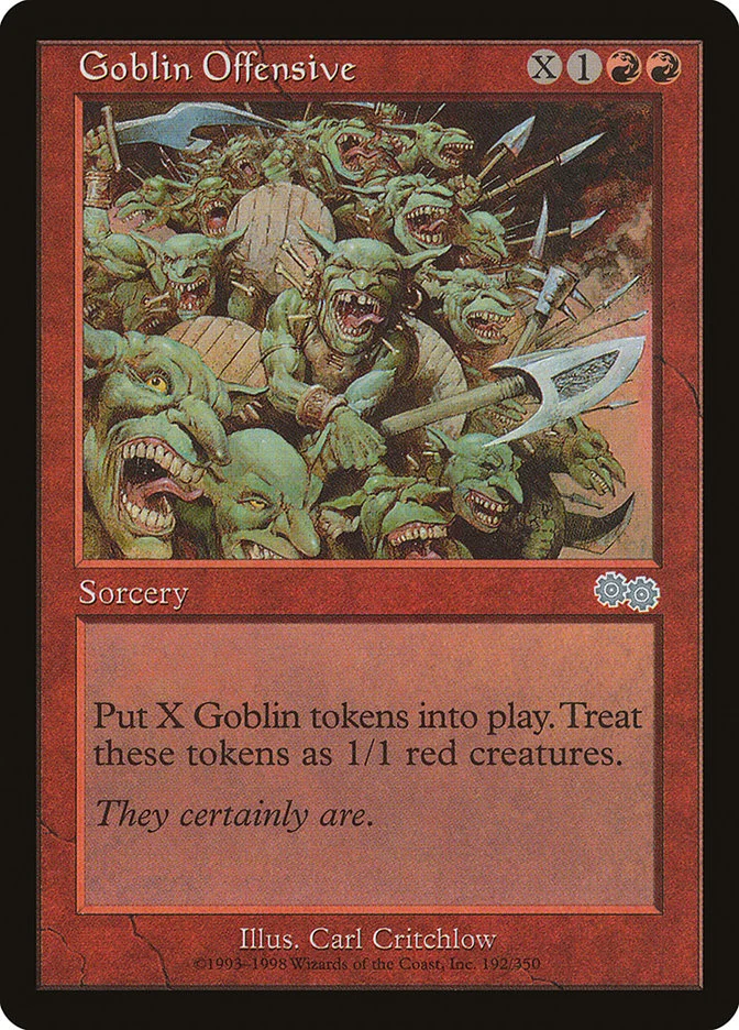 Goblin Offensive (Urza's Saga) - Magic: The Gathering in TCG Land