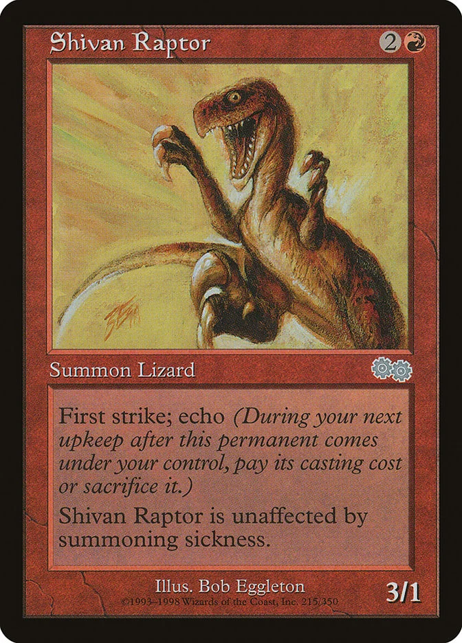 Shivan Raptor (Urza's Saga) - Magic: The Gathering in TCG Land