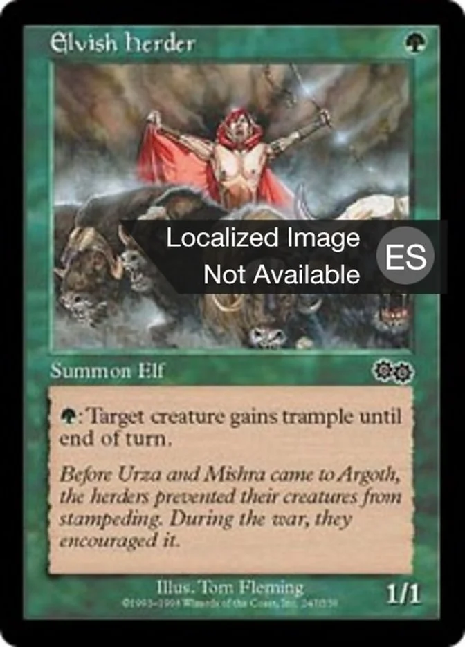 Pastor élfico (Urza's Saga) - Magic: The Gathering in TCG Land