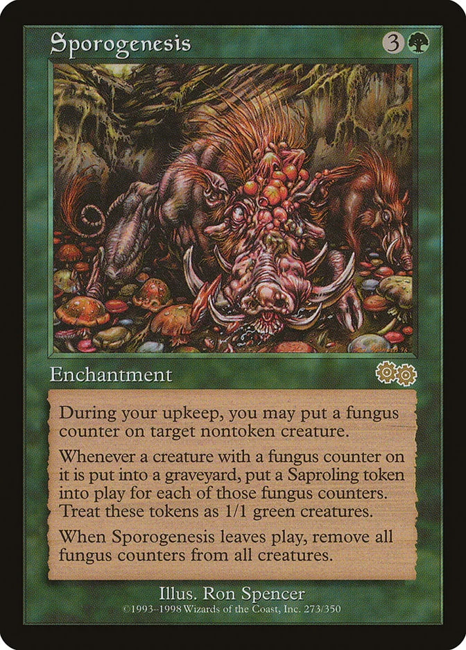 Sporogenesis (Urza's Saga) - Magic: The Gathering in TCG Land