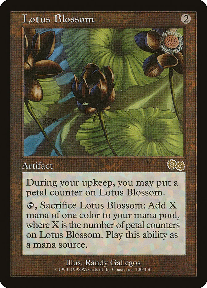 Lotus Blossom (Urza's Saga) - Magic: The Gathering in TCG Land