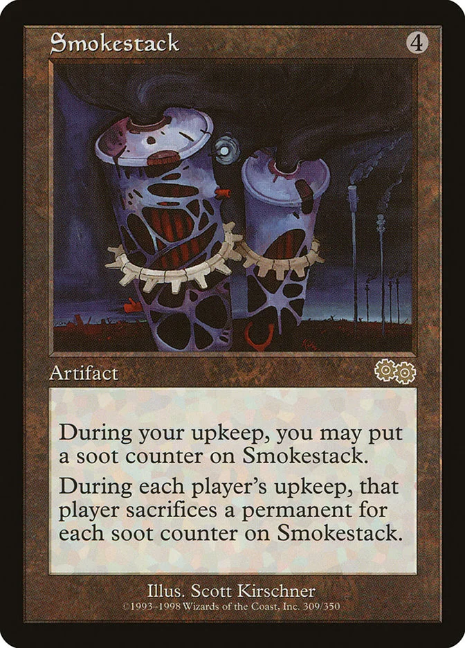 Smokestack (Urza's Saga) - Magic: The Gathering in TCG Land