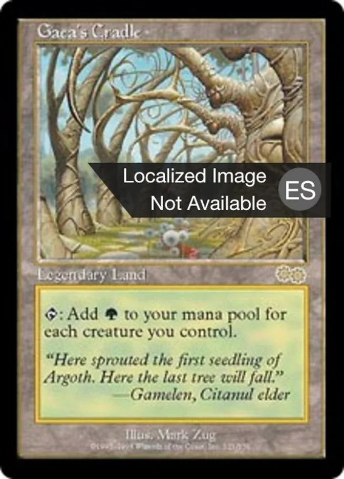 Cuna de Gaia (Urza's Saga) - Magic: The Gathering in TCG Land