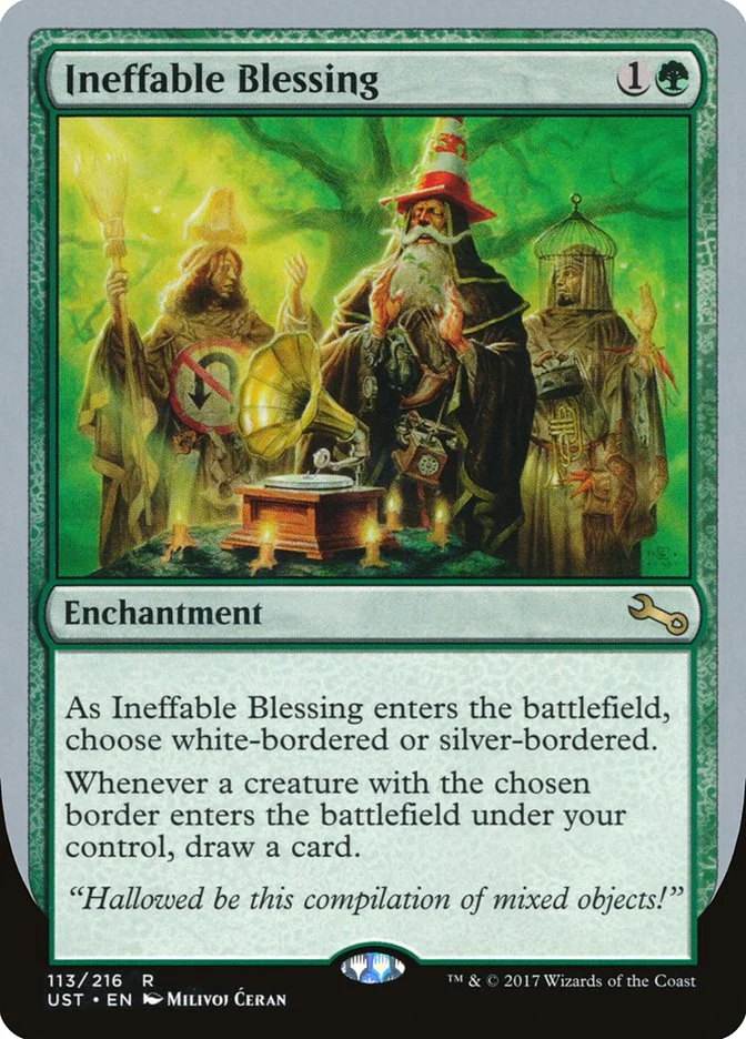 Ineffable Blessing (Unstable) - Magic: The Gathering in TCG Land
