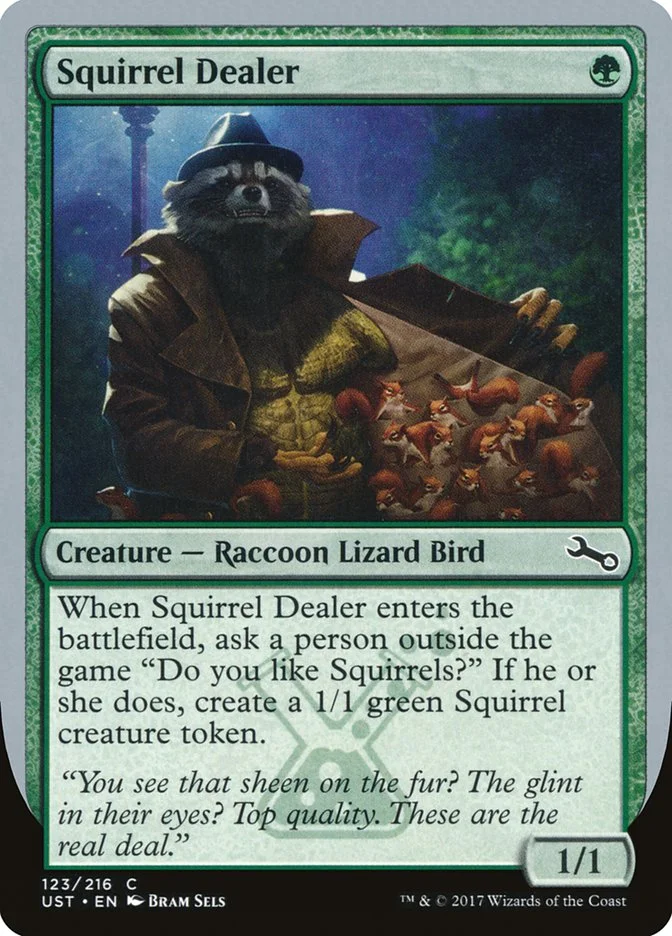 Squirrel Dealer (Unstable) - Magic: The Gathering in TCG Land