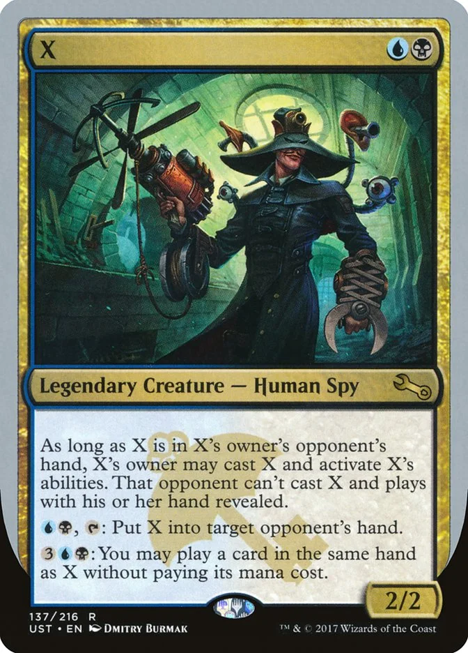 X (Unstable) - Magic: The Gathering in TCG Land