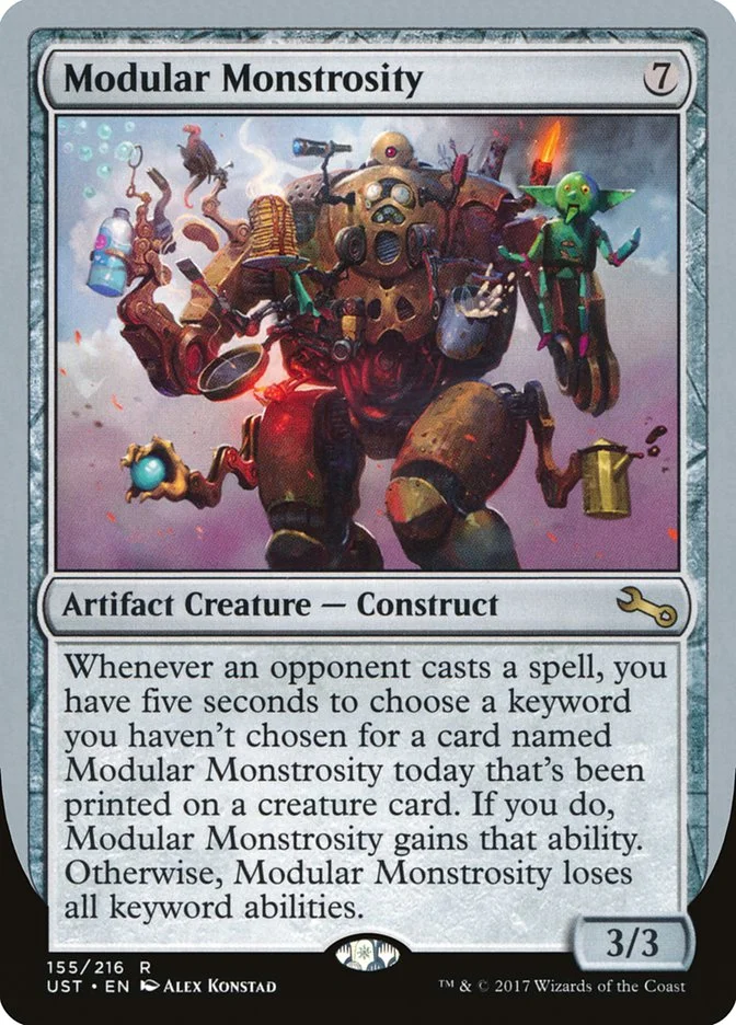 Modular Monstrosity (Unstable) - Magic: The Gathering in TCG Land