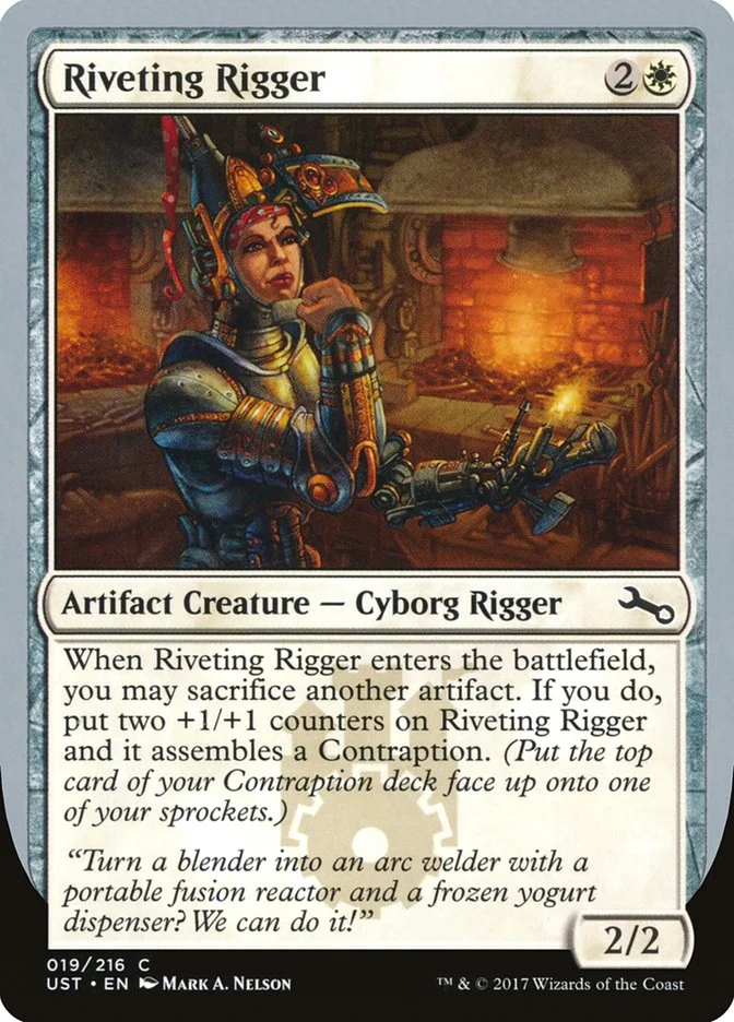 Riveting Rigger (Unstable) - Magic: The Gathering in TCG Land