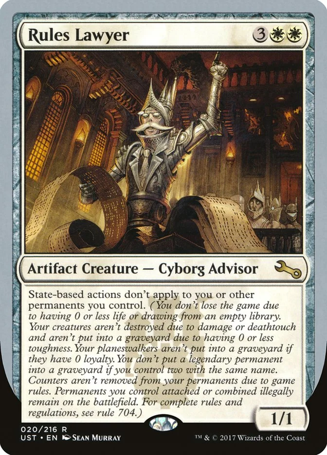 Rules Lawyer (Unstable) - Magic: The Gathering in TCG Land