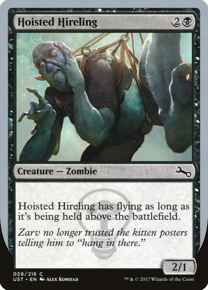 Hoisted Hireling (Unstable) - Magic: The Gathering in TCG Land