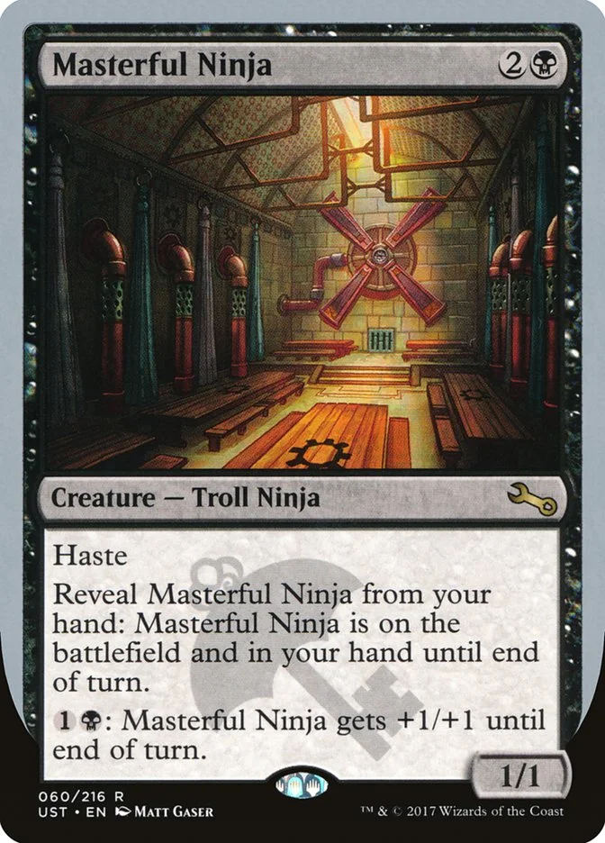 Masterful Ninja (Unstable) - Magic: The Gathering in TCG Land