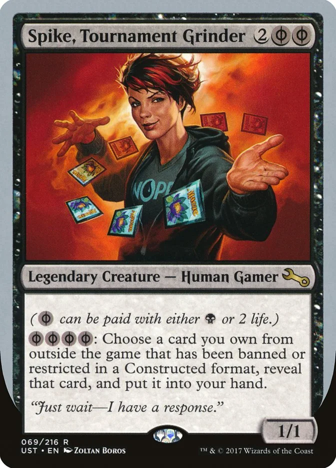 Spike, Tournament Grinder (Unstable) - Magic: The Gathering in TCG Land