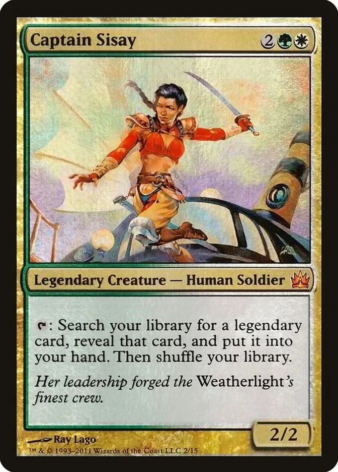 Captain Sisay (From the Vault: Legends) - Magic: The Gathering in TCG Land