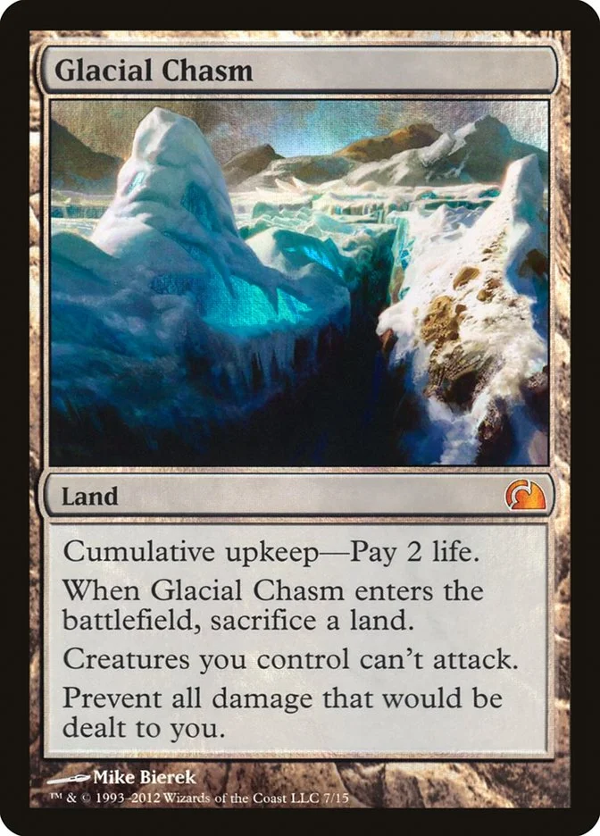 Glacial Chasm (From the Vault: Realms) - Magic: The Gathering in TCG Land México