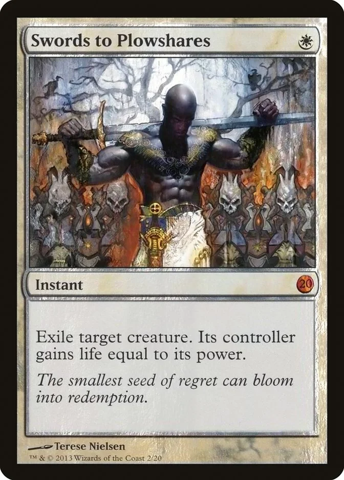 Swords to Plowshares (From the Vault: Twenty) - Magic: The Gathering in TCG Land