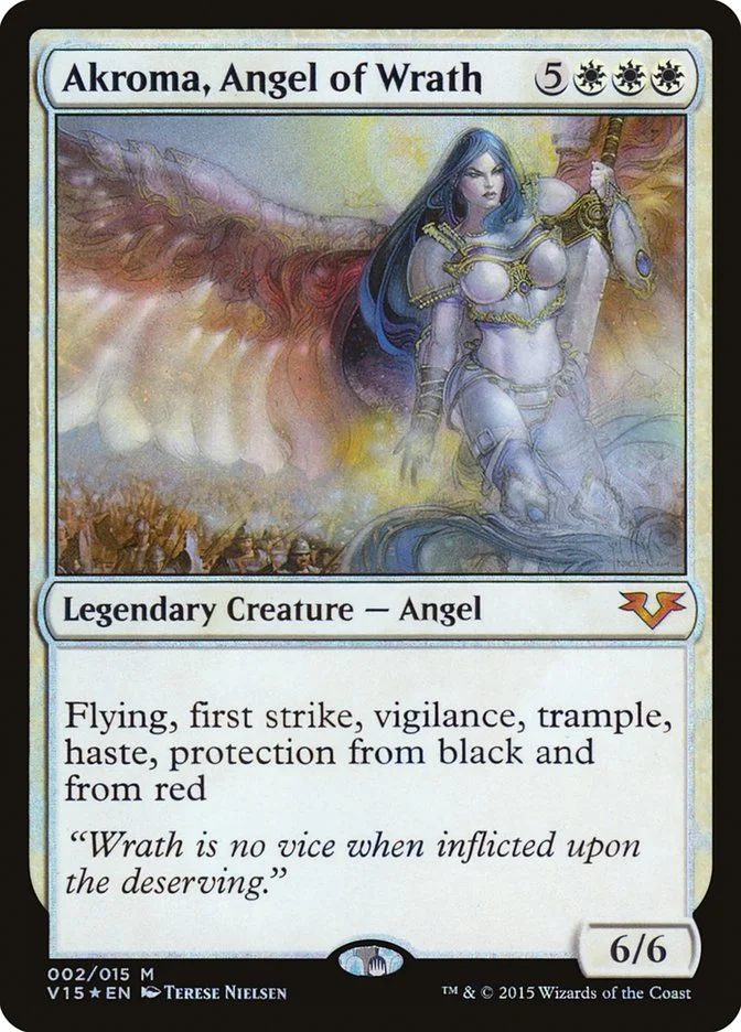 Akroma, Angel of Wrath (From the Vault: Angels) - Magic: The Gathering in TCG Land