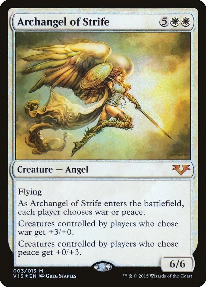 Archangel of Strife (From the Vault: Angels) - Magic: The Gathering in TCG Land