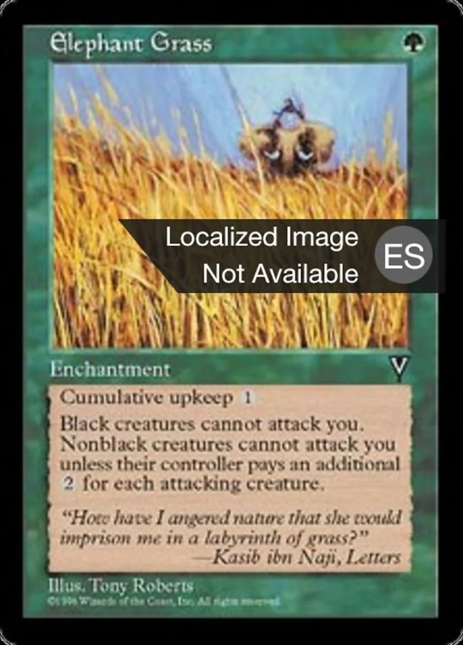 Pasto de elefantes (Visions) - Magic: The Gathering in TCG Land