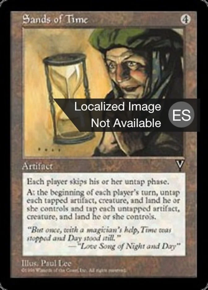 Arenas del tiempo (Visions) - Magic: The Gathering in TCG Land