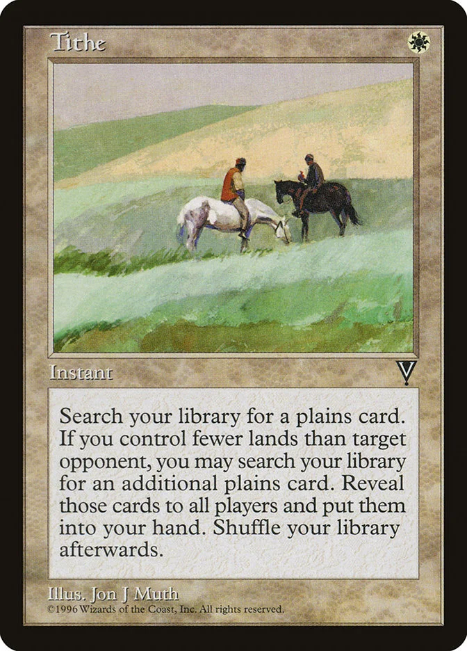 Tithe (Visions) - Magic: The Gathering in TCG Land