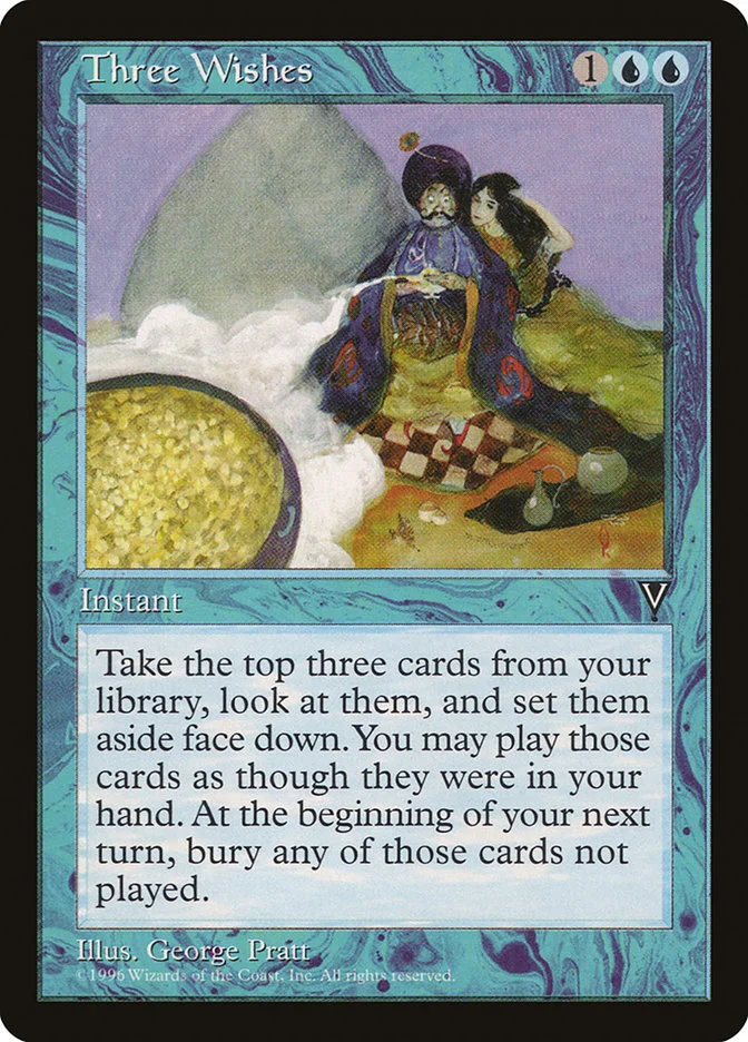 Three Wishes (Visions) - Magic: The Gathering in TCG Land