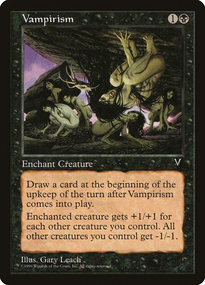 Vampirism (Visions) - Magic: The Gathering in TCG Land