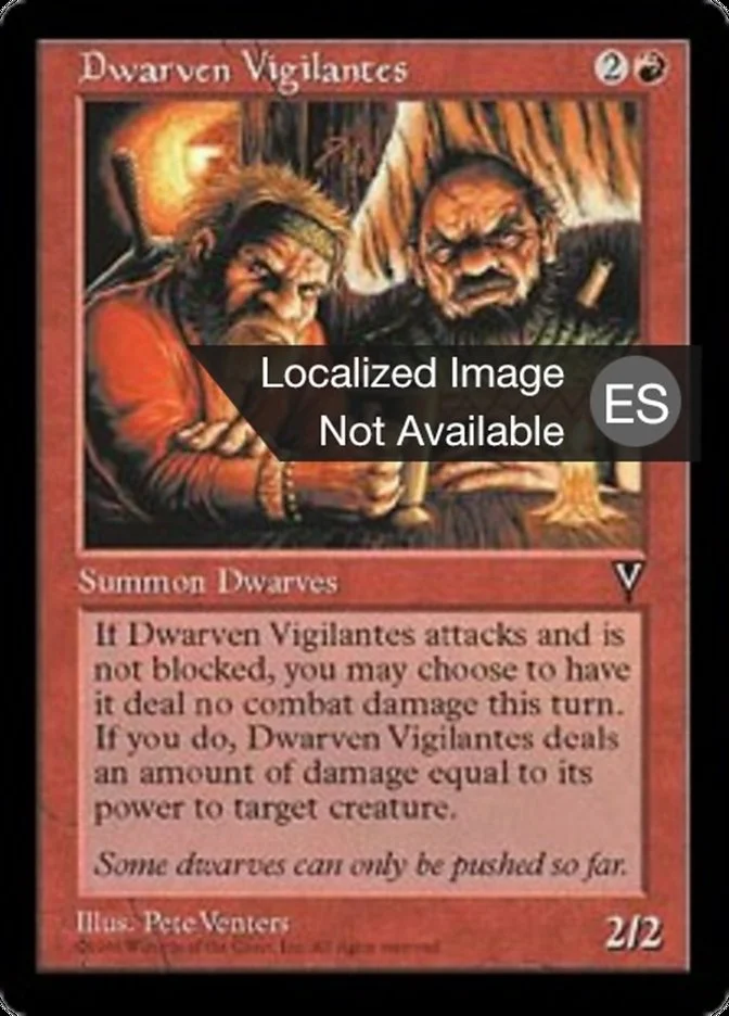 Patrulleros enanos (Visions) - Magic: The Gathering in TCG Land México