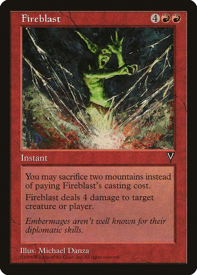 Fireblast (Visions) - Magic: The Gathering in TCG Land