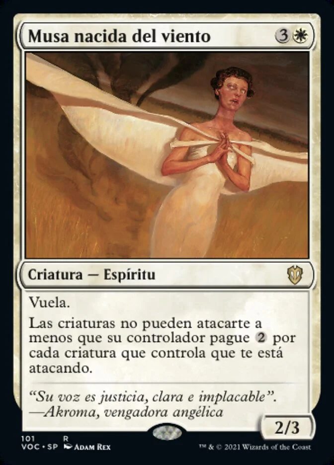 Musa nacida del viento (Crimson Vow Commander) - Magic: The Gathering in TCG Land México