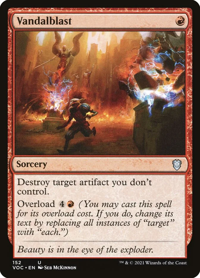 Vandalblast (Crimson Vow Commander) - Magic: The Gathering in TCG Land
