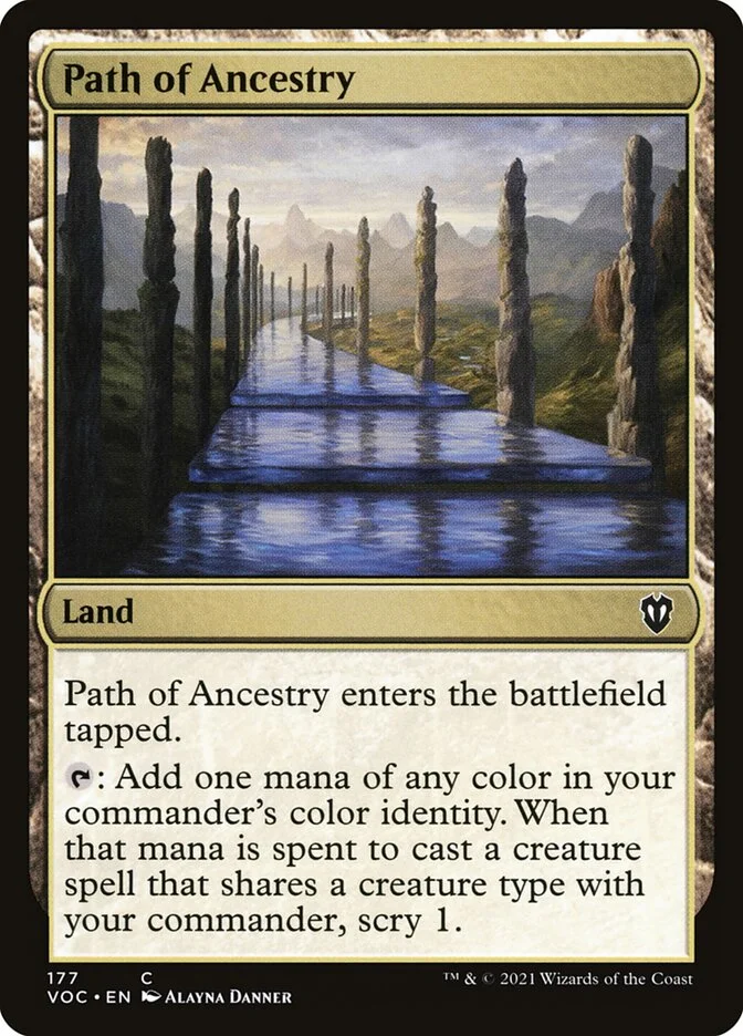 Path of Ancestry (Crimson Vow Commander) - Magic: The Gathering in TCG Land México