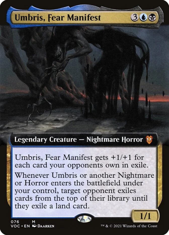 Umbris, Fear Manifest (Crimson Vow Commander) - Magic: The Gathering in TCG Land México