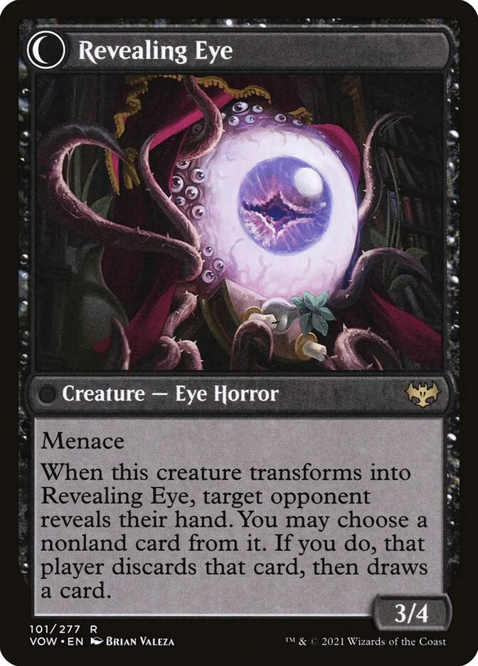 Revealing Eye (Innistrad: Crimson Vow) - Magic: The Gathering in TCG Land