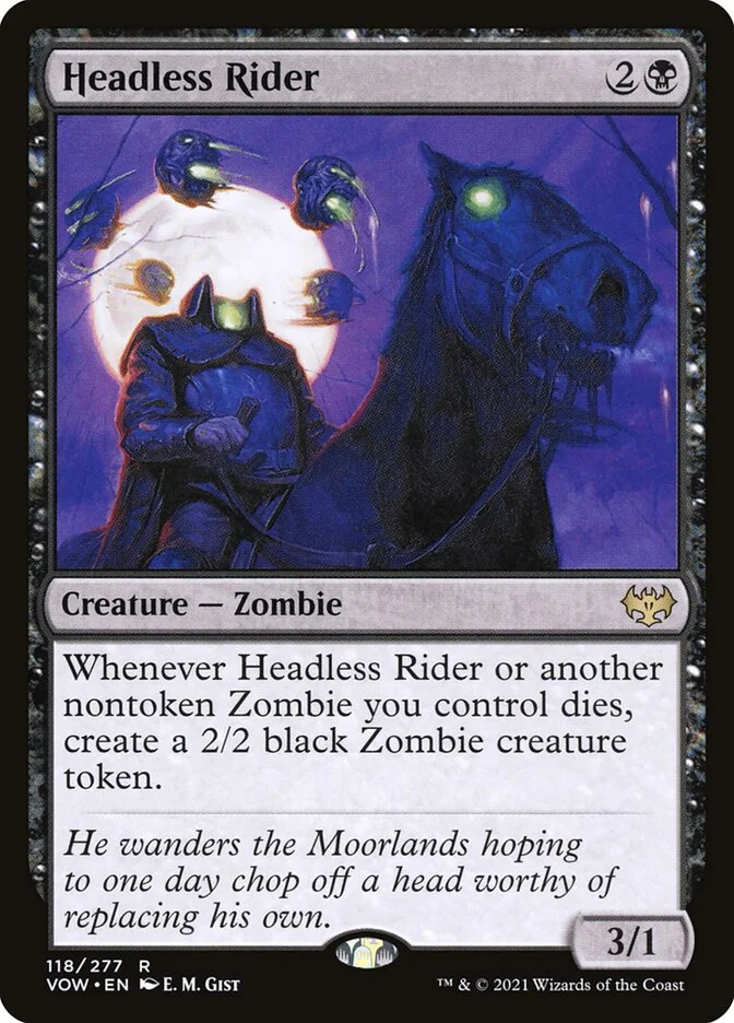 Headless Rider (Innistrad: Crimson Vow) - Magic: The Gathering in TCG Land
