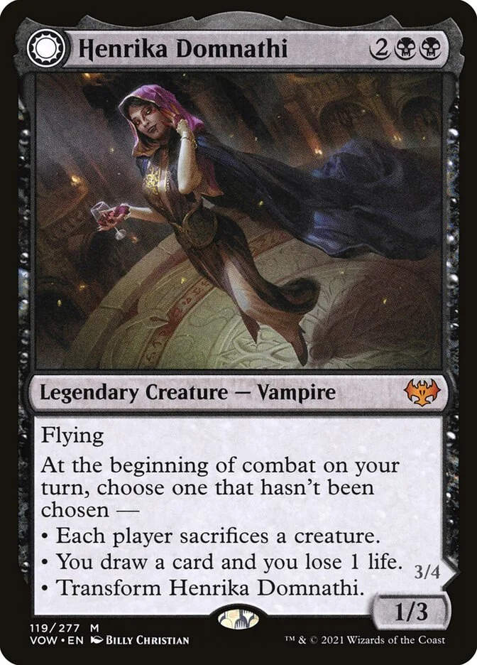 Henrika Domnathi (Innistrad: Crimson Vow) - Magic: The Gathering in TCG Land