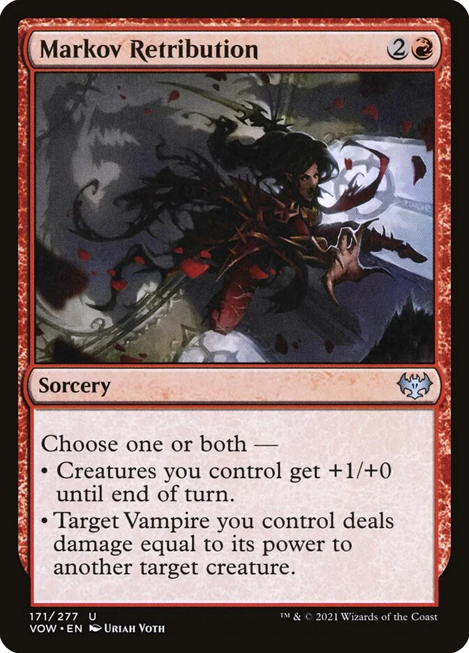 Markov Retribution (Innistrad: Crimson Vow) - Magic: The Gathering in TCG Land