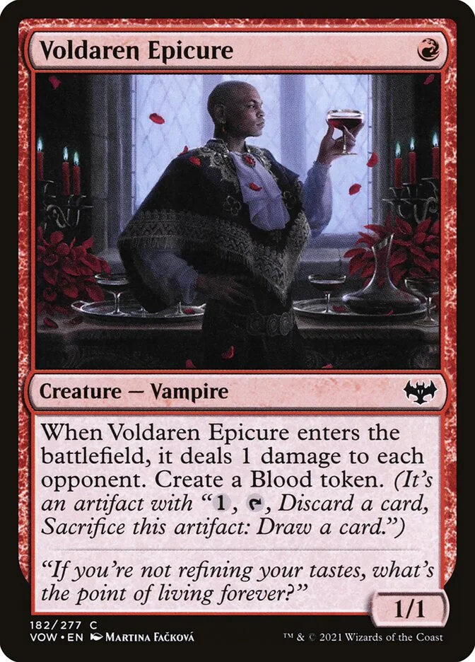Voldaren Epicure (Innistrad: Crimson Vow) - Magic: The Gathering in TCG Land