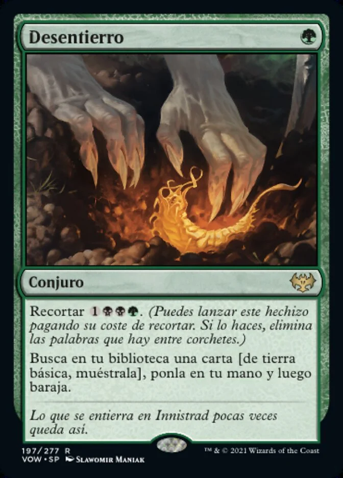 Desentierro (Innistrad: Crimson Vow) - Magic: The Gathering in TCG Land México