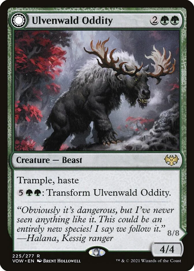 Ulvenwald Oddity (Innistrad: Crimson Vow) - Magic: The Gathering in TCG Land