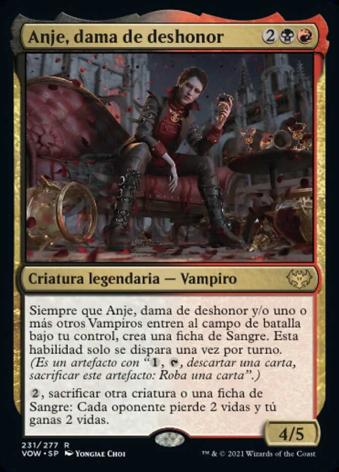 Anje, dama de deshonor (Innistrad: Crimson Vow) - Magic: The Gathering in TCG Land