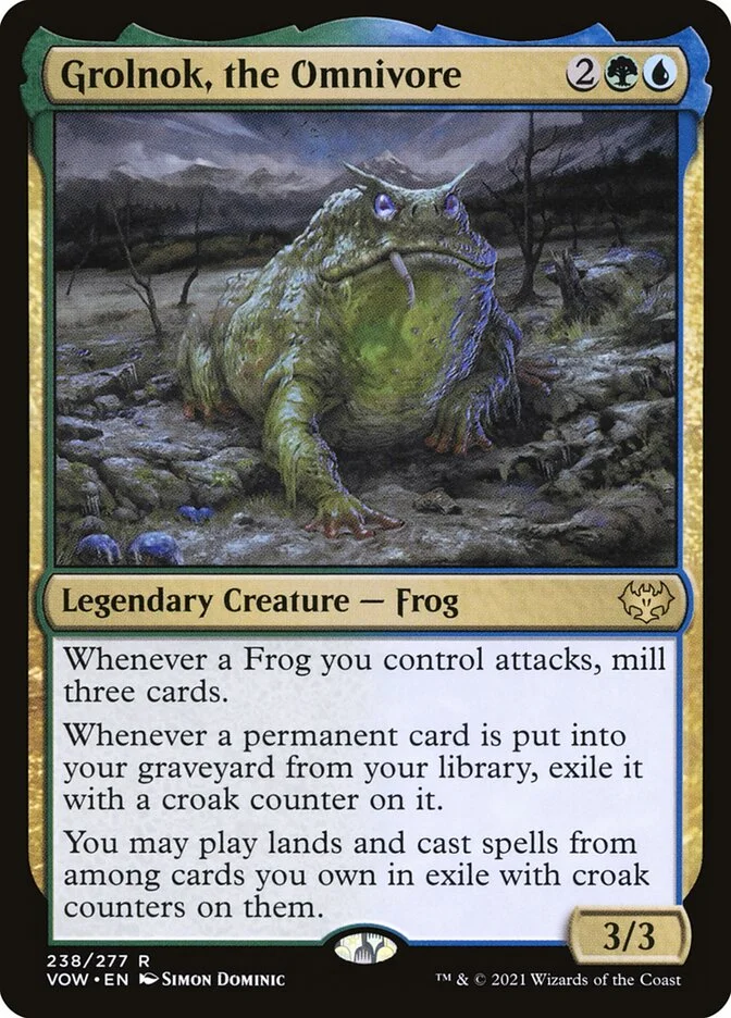 Grolnok, the Omnivore (Innistrad: Crimson Vow) - Magic: The Gathering in TCG Land