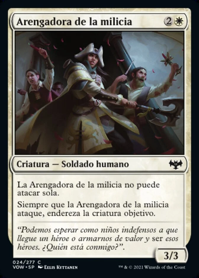 Arengadora de la milicia (Innistrad: Crimson Vow) - Magic: The Gathering in TCG Land