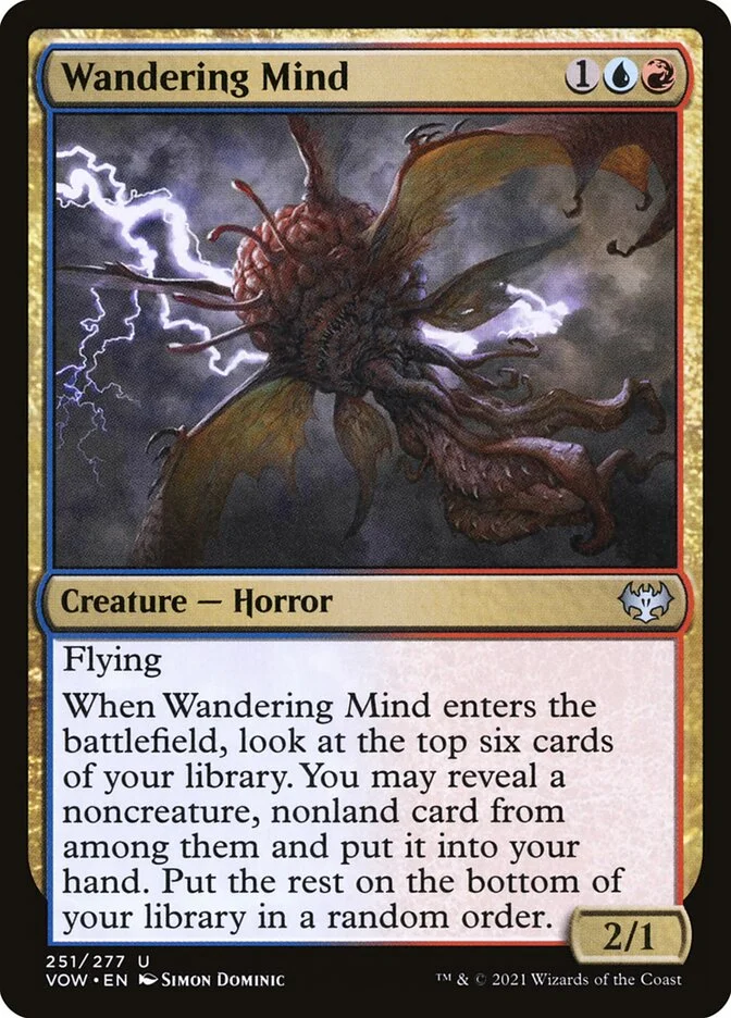 Wandering Mind (Innistrad: Crimson Vow) - Magic: The Gathering in TCG Land