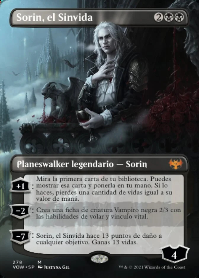 Sorin, el Sinvida (Innistrad: Crimson Vow) - Magic: The Gathering in TCG Land