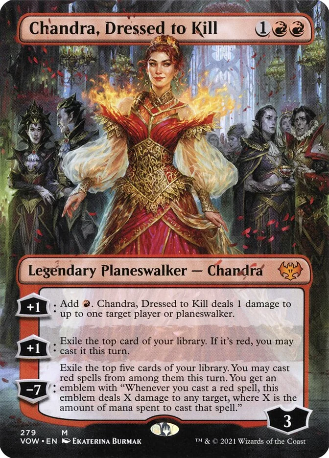 Chandra, Dressed to Kill (Innistrad: Crimson Vow) - Magic: The Gathering in TCG Land