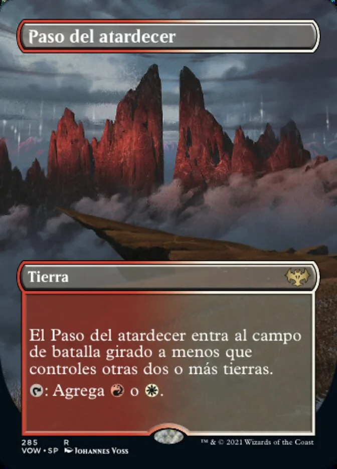 Paso del atardecer (Innistrad: Crimson Vow) - Magic: The Gathering in TCG Land