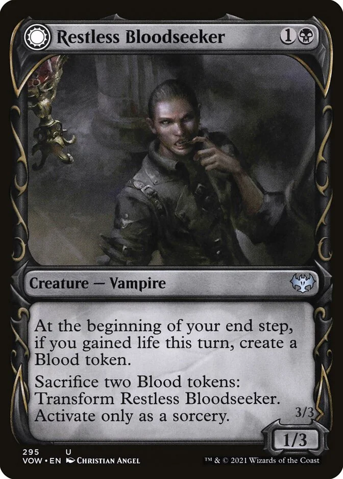 Restless Bloodseeker (Innistrad: Crimson Vow) - Magic: The Gathering in TCG Land